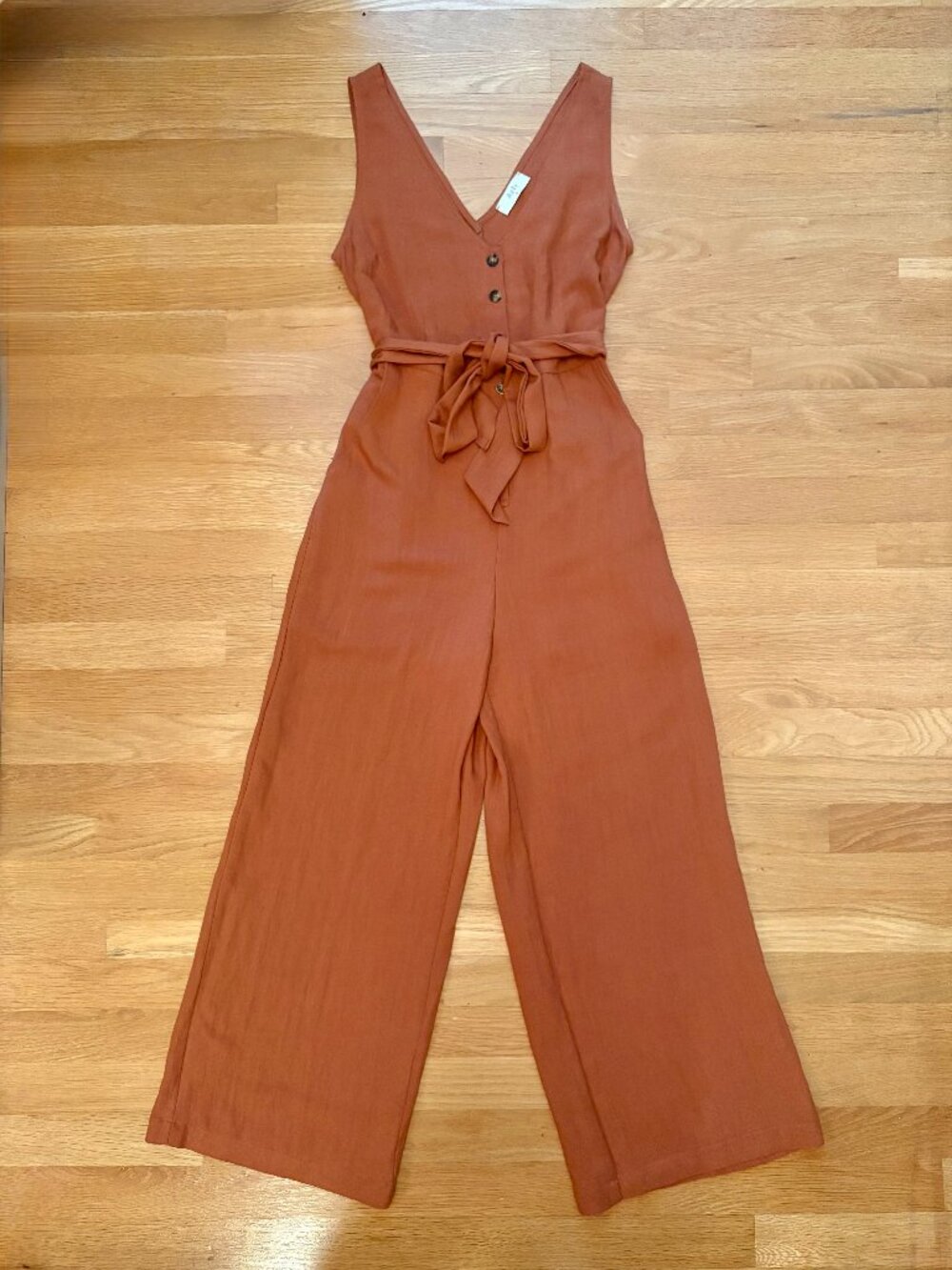 Azoe Always on Top Linen Jumpsuit